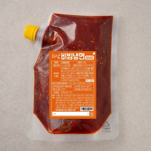 하남 비빔냉면 양념장, 500g, 1개