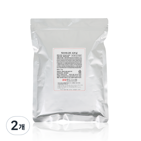 상상시즈닝 치즈어니언 시즈닝, 1kg, 2개