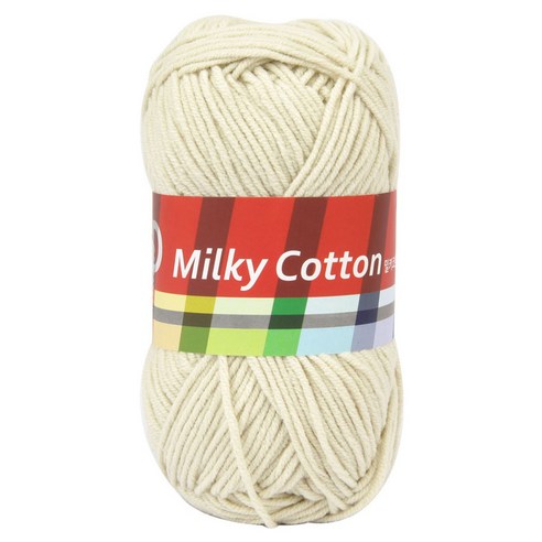 브랜드얀 밀키코튼 레드 뜨개실, 24아크, 1개