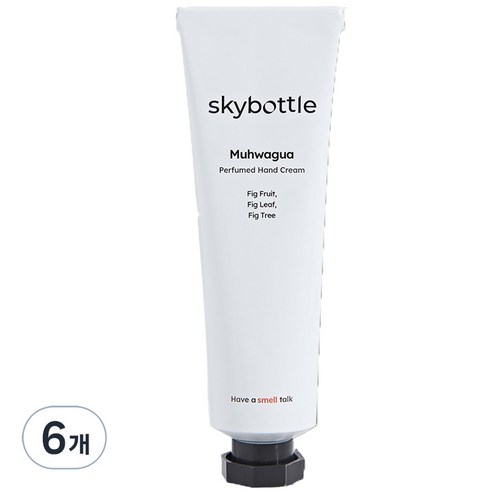 스카이보틀 퍼퓸 핸드크림 무화과, 50ml, 6개