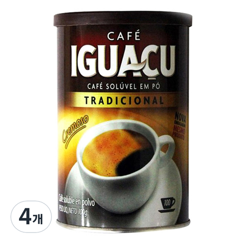 카페이과수 캔 원두커피믹스, 100g, 1개입, 4개