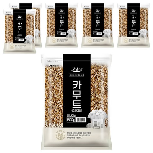 더담은 호라산밀 카무트, 500g, 6개