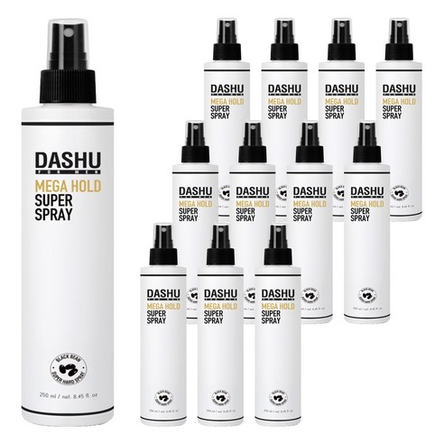 다슈 포 맨 프리미엄 메가 홀드 슈퍼 헤어스프레이, 250ml, 12개