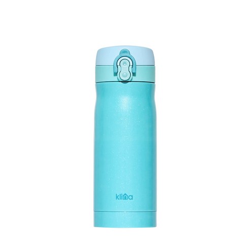 클리나 원터치 보온보냉 텀블러, 블루, 350ml, 1개