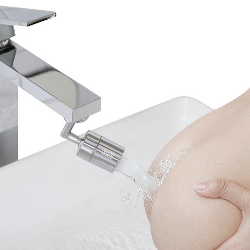 해피달링 720도 각도조절 워터탭으로 좁고 불편한 세면대 공간을 효율적으로!