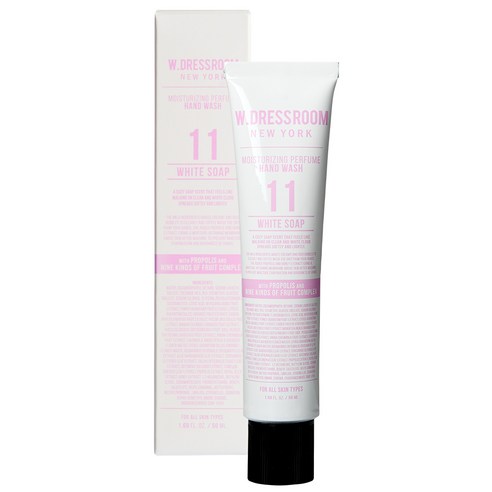 더블유드레스룸 퍼퓸 핸드워시 No11 화이트솝, 50ml, 1개