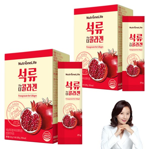 뉴트리원 석류 더 콜라겐 14p, 280g, 2개