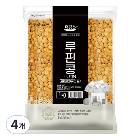 더담은 루핀콩, 1kg, 4개