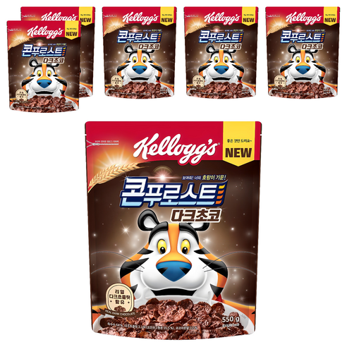 콘푸로스트 다크초코, 550g, 6개