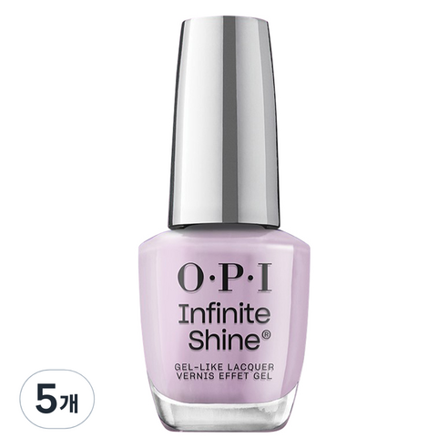 오피아이 인피니트 샤인 젤 라이크 매니큐어, ISL 118 Last Glam Standing, 15ml, 5개
