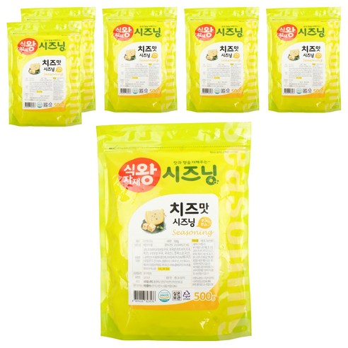 식자재왕 시즈닝분말 치즈맛, 500g, 6개