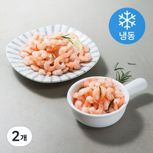 사랑해어 자숙새우살 (냉동), 소 908g (330~550 마리), 2개