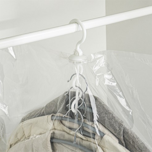 옷장 공간 혁신, 코멧 옷걸이형 압축팩으로 스마트하게!