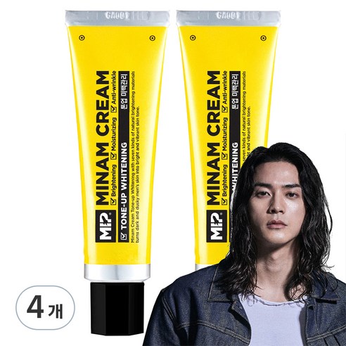 미프 미남 톤업 화이트닝 크림 50ml, 4개