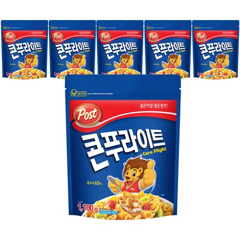 동서 포스트 콘푸라이트 시리얼, 1.1kg, 6개