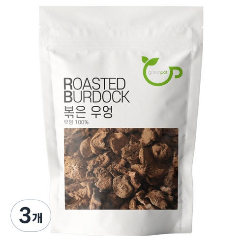 그린팟 볶은 우엉차, 3개, 1개입, 100g