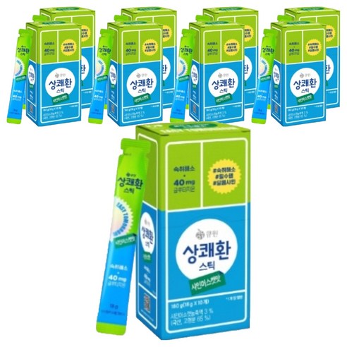 상쾌환 샤인머스캣맛 숙취해소스틱, 18g, 90개