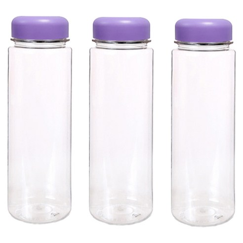 MAKA 클린 트라이탄 마이보틀 3p, 퍼플, 500ml, 3개