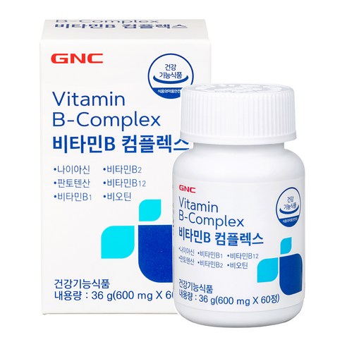 GNC 비타민B 컴플렉스, 60정, 2개