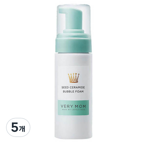 베리맘 아동용 씨드 세라마이드 버블폼, 5개, 150ml