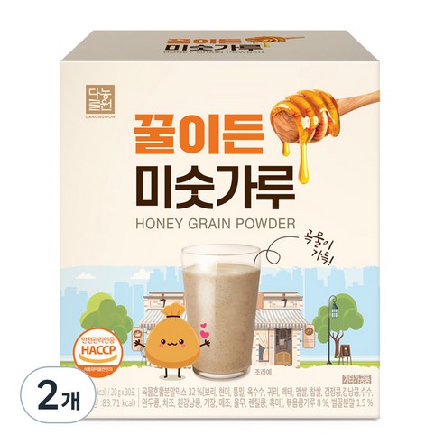 다농원 꿀이든 미숫가루 30p, 600g, 2개