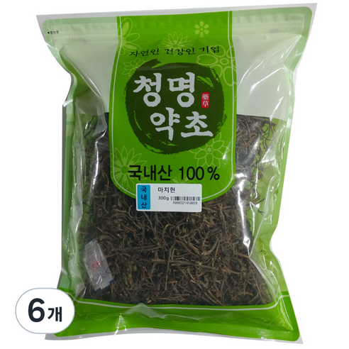 청명약초 마치현, 300g, 6개