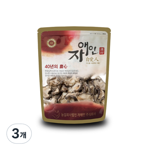 자애인 말린 돼지감자, 600g, 3개