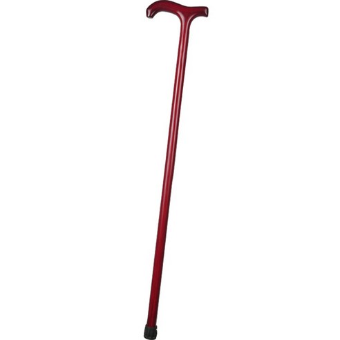 에쉬울프 나무 간편 지팡이 900mm, 큰 손잡이 브라운, 1개