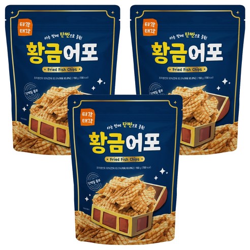 티각태각 황금어포, 150g, 3개