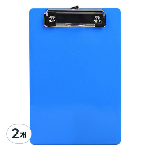 로이 카페 식당 메뉴판 클립보드, A05 blue, 2개