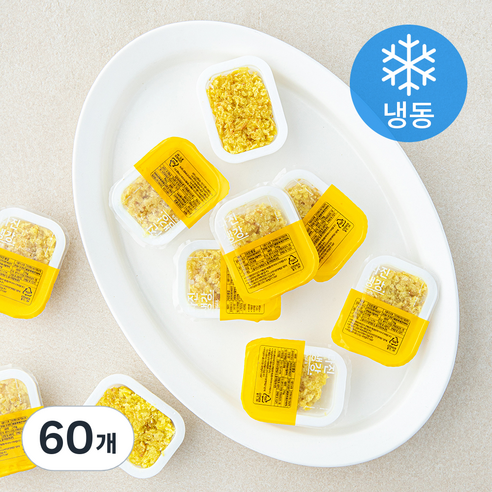 맛템 국내산 다진 생강 (냉동), 15g, 60개