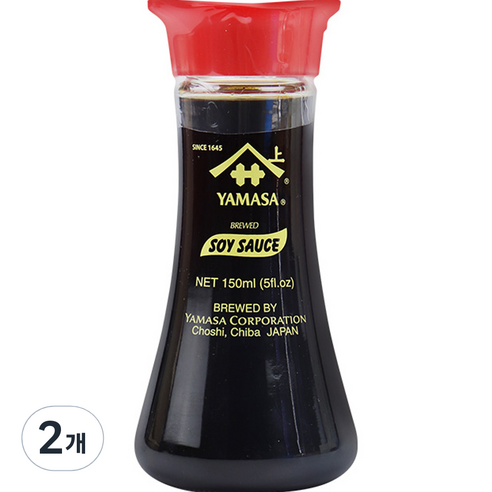 야마사 팬시 간장, 150ml, 2개