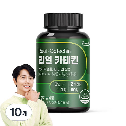 퍼니트 리얼 카테킨 800mg, 60정, 10개