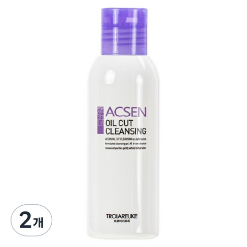 악센 오일컷 클렌징, 120ml, 2개