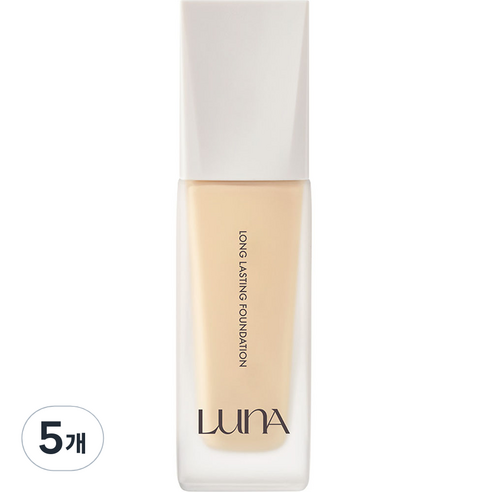 루나 롱래스팅 파운데이션 30ml, 22호 베이지, 5개