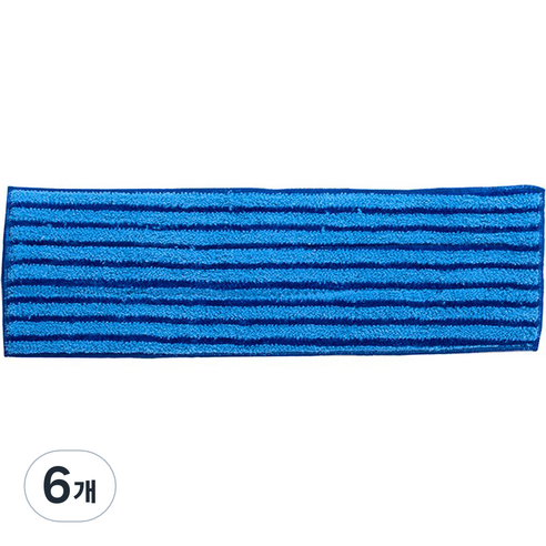 크린밀대 프로 패드 25cm 리필, 6개