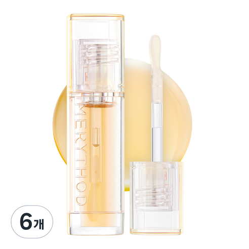 메리쏘드 블링츄 립 오일 3.5ml, 01 허니, 6개