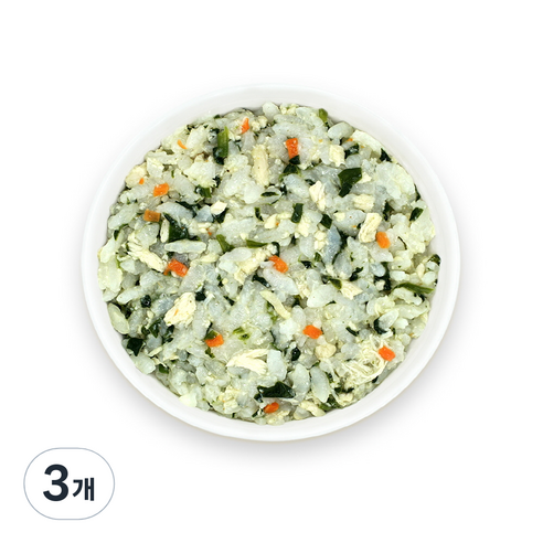 짱죽 유아용 실온 이유식 완료기 아기밥, 치킨시금치밥, 160g, 3개
