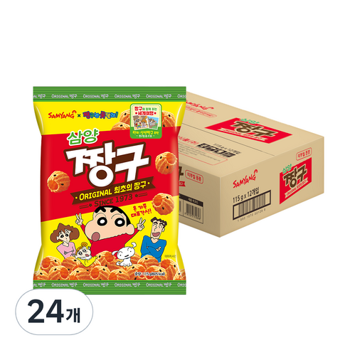삼양 짱구, 115g, 24개