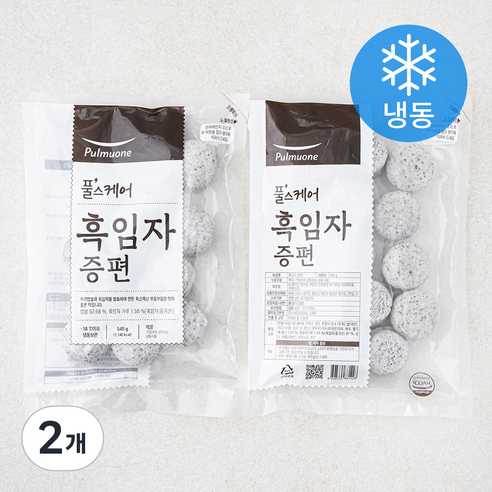 풀스케어 흑임자 증편 20개입 (냉동), 540g, 2개