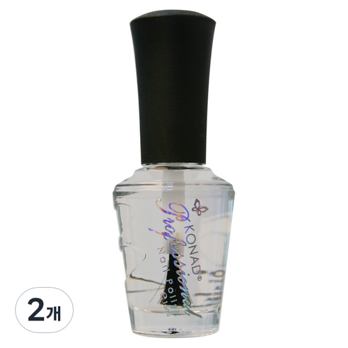 코나드 프로페셔널 레귤러 네일 폴리쉬 15ml, 네일하드너, 2개