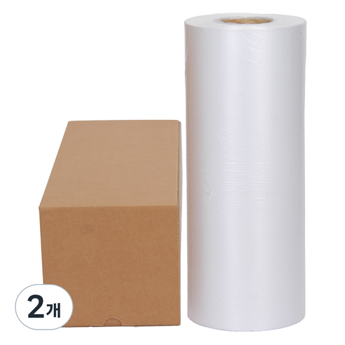 생활을그리다 쓰레기통 속지 봉지롤 투명 500p, 2개, 6L