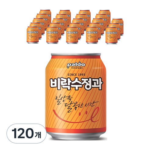 팔도 비락수정과, 238ml, 120개
