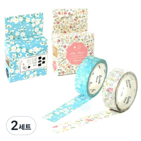 라이프포인트 마스킹 테이프 S1009 세트, S1009, S1020, 2세트