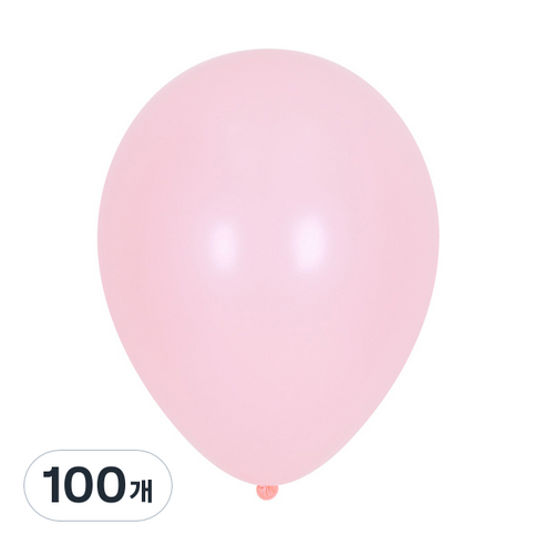 셈퍼텍스 파스텔메이트 풍선 30cm, 핑크, 100개