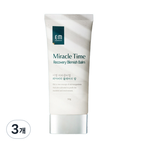 에버미라클 미라클타임 리커버리 블레미쉬 밤 SPF30 PA++ 50g, 3개