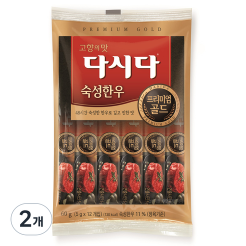 다시다 프리미엄골드 숙성한우12p