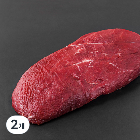 호주산 소부채살 리테일팩 (냉장), 2kg, 2개
