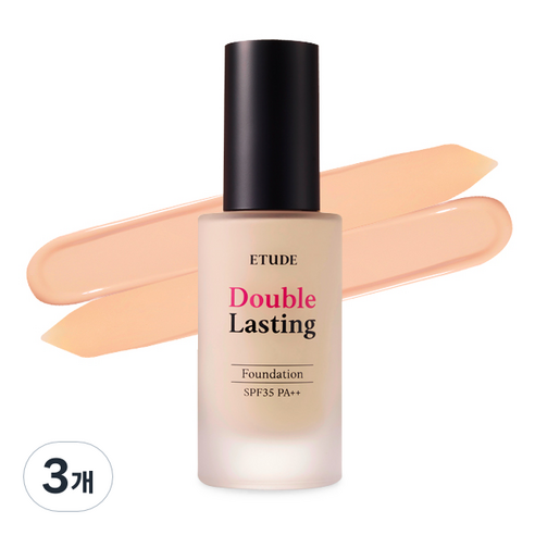 에뛰드 더블래스팅 파운데이션 30g, 라이트바닐라, 3개