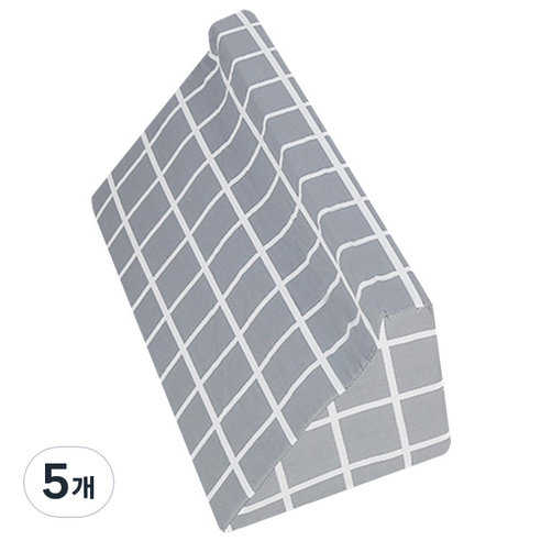 Daybyday 간병보조 삼각쿠션 진회색, 5개